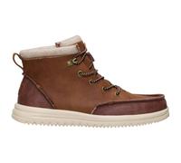 HEYDUDE Bradley Tumbled Classic Polyurethane Men's Cognac/Multi Ankle Boots - UK 7 / EU 41 / US M8