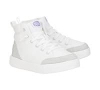 HEYDUDE Cody Hi Sparkle (Little Big Kid) Loafer, Gloss White, 10 UK Child