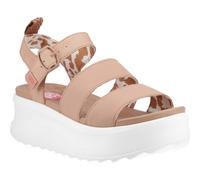 HEYDUDE Women's Delray Buckle Classic Sandal in Tan | Size: 4 HEYDUDE Tan 4