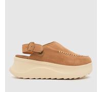 HEYDUDE Delray Clog Trainers in Tan UK 5 (EU 38)