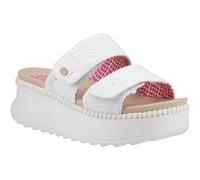 HEYDUDE Delray Slide Eyelet Sandal White Size 6 Female