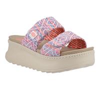 Heydude Delray Slide Surf Baja Synthetic Blend Women's Blue/Pink/Multi Sandals UK 5