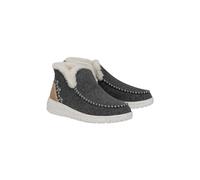 Hey Dude Denny Wool Faux Shearling Boots Womens | Slip On Shoes | Grey | UK Size 6