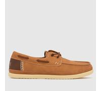 HEYDUDE Harbor Breeze Lo Shoes in Tan UK 7 (EU 41)