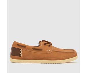 HEYDUDE Harbor Breeze Lo Shoes in Tan UK 9 (EU 43)