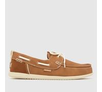 HEYDUDE Harbor Breeze Lo Trainers in Tan UK 4 (EU 37)