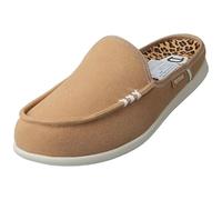 HEYDUDE Harbor Breeze Lo Womens Slippers in Tan - 6 UK