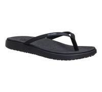 Heydude Maui Breeze Polyurethane Women's Black/Black Flip Flops UK 8