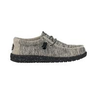 HEYDUDE Men Wally Sport Knit | Cushioned Ankle Collar, Elastic Laces, Easy On System, Removable Foam Insole, Lightweight Flexible Outsole