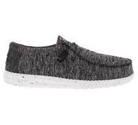 HEYDUDE Men Wally Sport Knit | Cushioned Ankle Collar, Elastic Laces, Easy On System, Removable Foam Insole, Lightweight Flexible Outsole