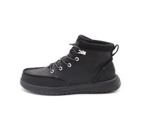 HEYDUDE Men's Bradley Classic Tumbled, Black/Black, 12