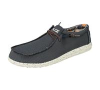 HEYDUDE Mens Hey Dude Deck Shoes Wally Sox - Blue Multi - UK 7