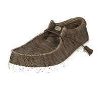 HEYDUDE Mens Hey Dude Deck Shoes Wally Sox - Brown - UK 7