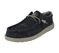 HEYDUDE Mens Hey Dude Deck Shoes Wally Sox - Moonlit Ocean - UK 7