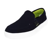 HEYDUDE Mens Hey Dude Slip On Shoes SunApee - Navy/White - UK 7
