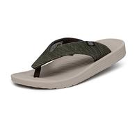 HEYDUDE Men's Milo Flip Flops, Sage, 9 UK