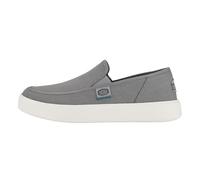 HEYDUDE - Men's Sunapee M Canvas Sunapee Slip-On Shoes, Atmosphere/White, 12 UK