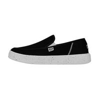 HEYDUDE Men's Sunapee Sport Mesh | Men's Shoes | Men's Casual Sneakers | Comfortable & Light-Weight, Black, 13