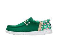 HEYDUDE Men's Wally Azalea Slip On Loafer | Floral Print | Elastic Laces, Removable Insole, Lightweight Flexible Outsole, Breathable Textile Upper, Heel Pull Tab, Easy On System