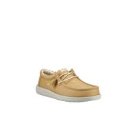 HEYDUDE Slip-ons (Shoes) Wally Stretch Canvas in Beige 7.5