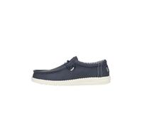 HEYDUDE - Men's Wally Classic Slip-On Shoes, Navy, 10 UK