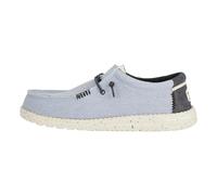 HEYDUDE - Men's Wally Coastline Jute - Casual Slip-On Shoes - Moccasin Style, Stone White, 9 UK