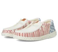 HEYDUDE Men's Wally Funk Mono, Slip-On Shoes | Soft stretch upper with cotton lining, elastic slip-on lacing and ultra-light EVA sole, machine washable