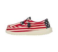 HEYDUDE Men's Wally Funk Mono, Slip-On Shoes | Soft stretch upper with cotton lining, elastic slip-on lacing and ultra-light EVA sole, machine washable