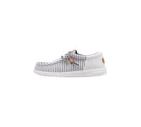 HEYDUDE Mens Wally Funk Nu Prep, Princess Blue/Wood Ash, 9 UK