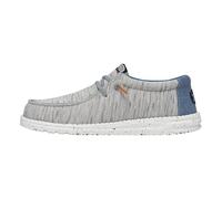HEYDUDE Men's Wally Jersey Wally Slip-On Shoes, lightgrey, 11.5 UK