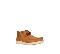 HEYDUDE Men's Wally Mid GripR Classic Boots in Tan | Size: 10 HEYDUDE Tan 10
