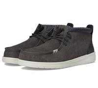 HEYDUDE Men's Wally Mid GripR Vin Classic, Black Oyster/Black, 5 UK