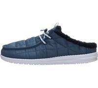 HEYDUDE Men's Wally Slip Camp Nylon Slip On Mule | Sherpa Lined Shoe