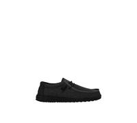 HEYDUDE Men's Wally Sox Shoe in Black | Size: 7 HEYDUDE Black 7