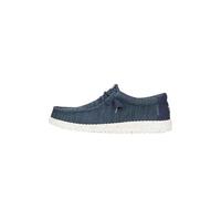 HEYDUDE - Men's Wally Stretch Sox Slip-On Shoes, Navy, 12 UK
