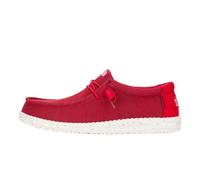 Hey Dude Wally Stretch Sox Mens Loafer Shoes in Red - 10 UK