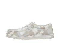 HEYDUDE Wally Washed Camo Shoe Greyscale Desert Camo UK Size = 12 EU Size = 46 -