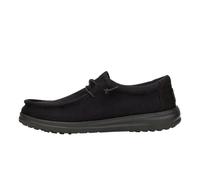HEYDUDE - Men's Wally Work CE Black - Slip-On Shoes - Loafer Style - 8 UK