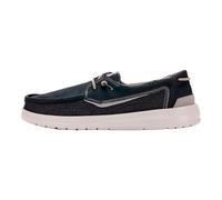 HEYDUDE Men's Welsh Grip Classic Mesh - Casual Slip-On Shoes, Black/Storm Gray, 10 UK