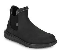 HEYDUDE - Men's Branson Classic Boot Shoes, Black/Black, 6 UK