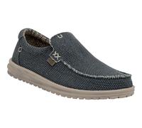 Heydude Mikka Braided Textile Men's Deep Blue Loafers UK 11