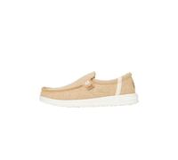 HEYDUDE Men's Mikka Jute - Casual Slip-On Shoes, Irish Cream, 10 UK