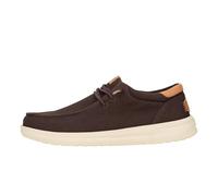 HEYDUDE - Paul Canvas, Men Slip-On shoes, Mole Brown/Wood Ash, M8