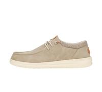 HEYDUDE Paul Classic, Men's Slip-On Loafer Shoes, Taupe Grey, 7 UK