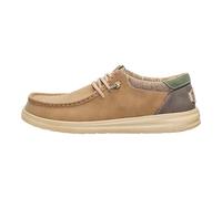 HEYDUDE Paul, Men's Slip On Loafer Shoes, Nut, 8 UK