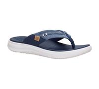 HeyDude Shoes Mens Sandals Finn Flip Braided Navy