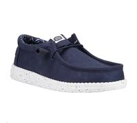 Hey Dude Wally Canvas Boat Shoes Blue EU 42 Men