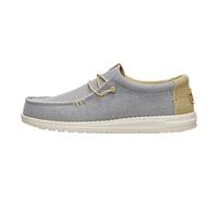 Hey Dude Wally Braided Mens Loafer Shoes in Grey Olive - 9 UK