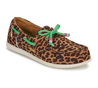 HEYDUDE Slip-ons (Shoes) Harbor Breeze Lo Premium Leopard in Brown 5