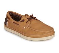 HEYDUDE Slip-ons (Shoes) Harbor Lo Classic Bone Brown/Multi in Brown 7.5
